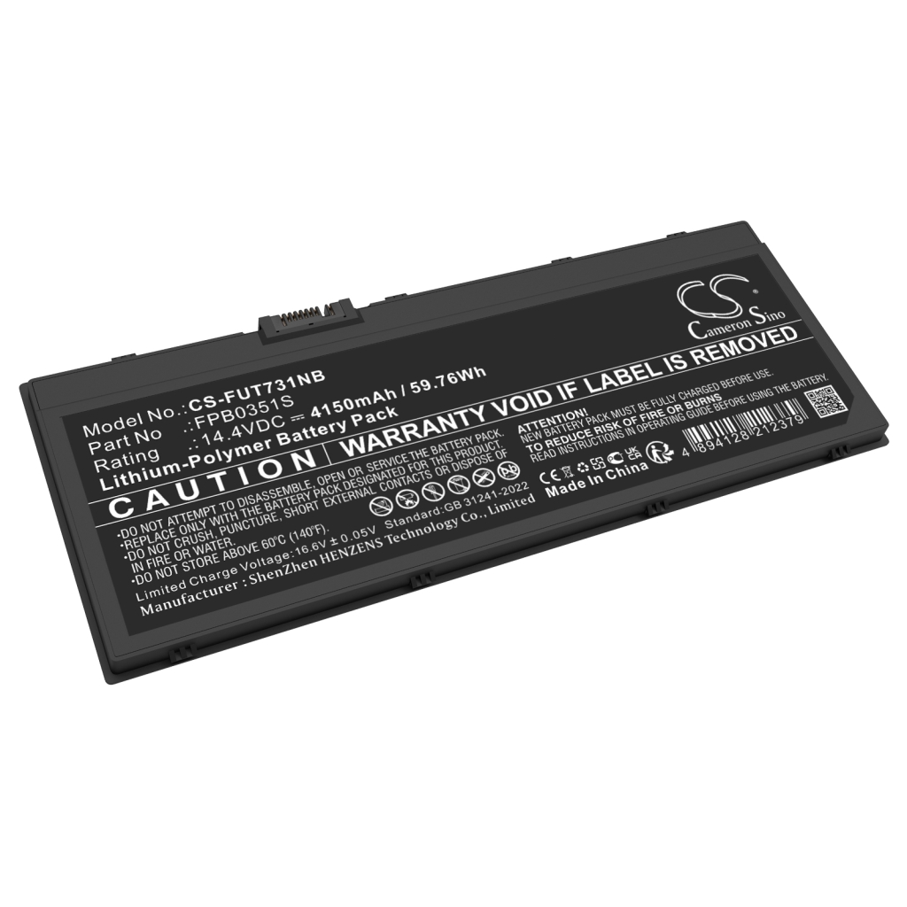 Batería para portátil Fujitsu CS-FUT731NB