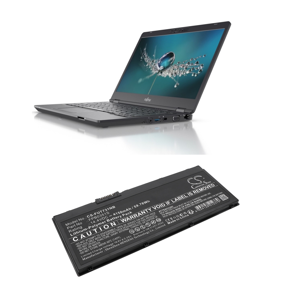 Batería para portátil Fujitsu CS-FUT731NB