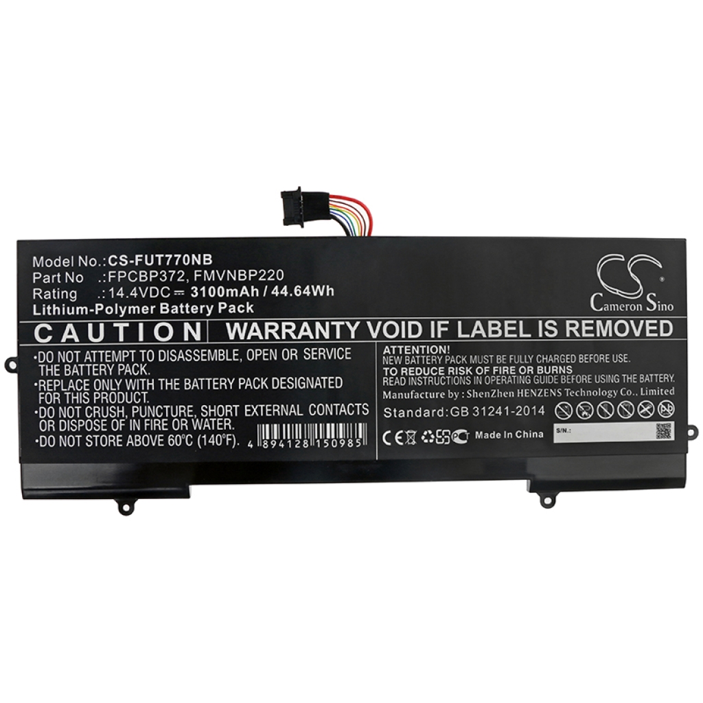 Batería para portátil Fujitsu CS-FUT770NB