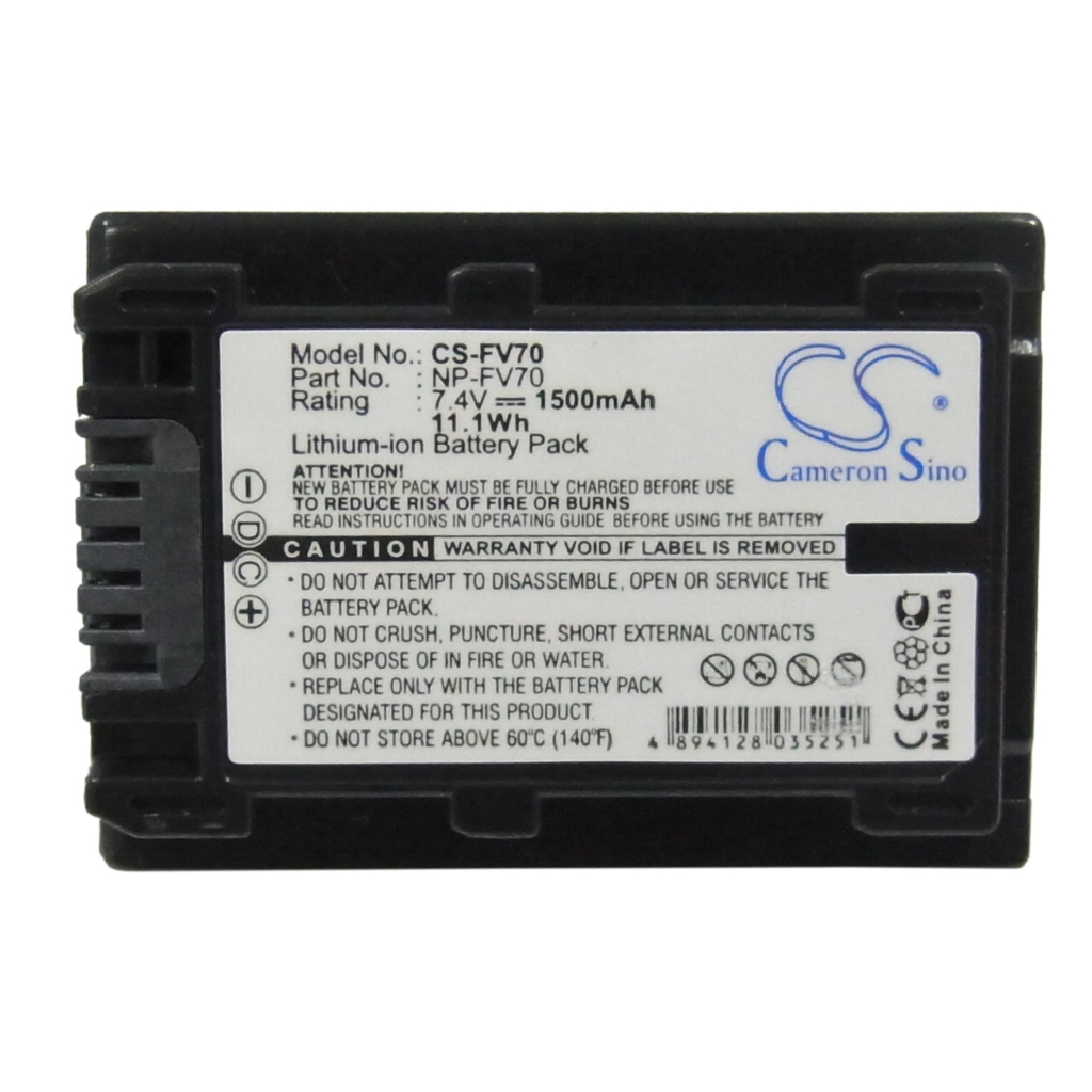 Batería de la cámara Sony HDR-UX5E