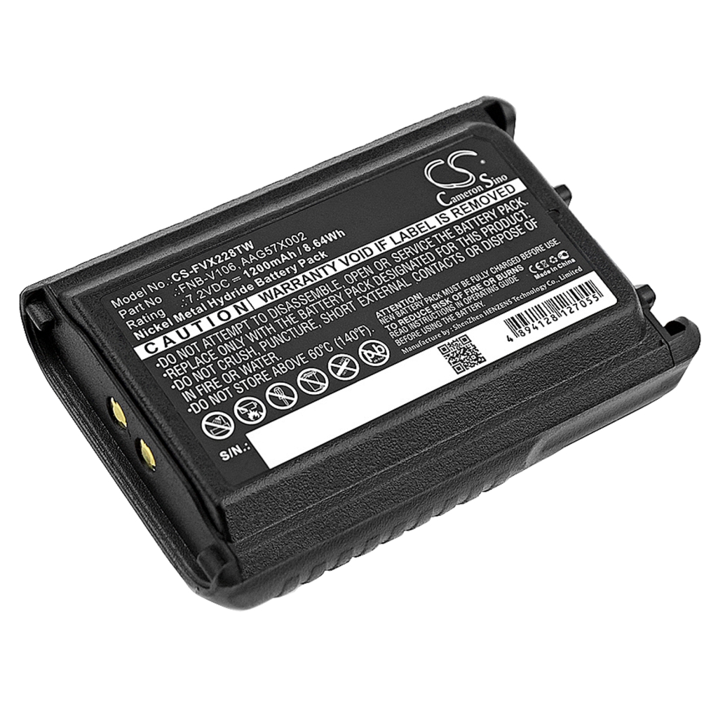 Batería de radio de dos vías Vertex VX-231L