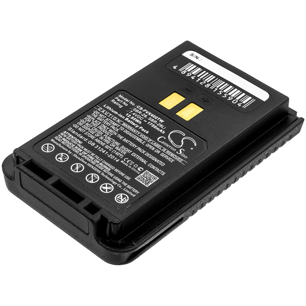 Batería de radio de dos vías YAESU FT-4XR