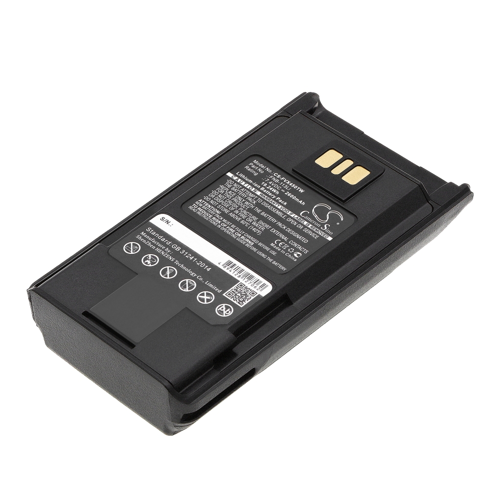 Batería de radio de dos vías Vertex VX-261
