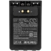 Batería de radio de dos vías YAESU VX-8DR