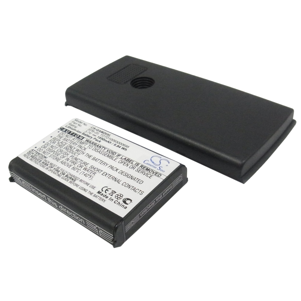 Batería del teléfono móvil Garmin-Asus nuvifone M20 US