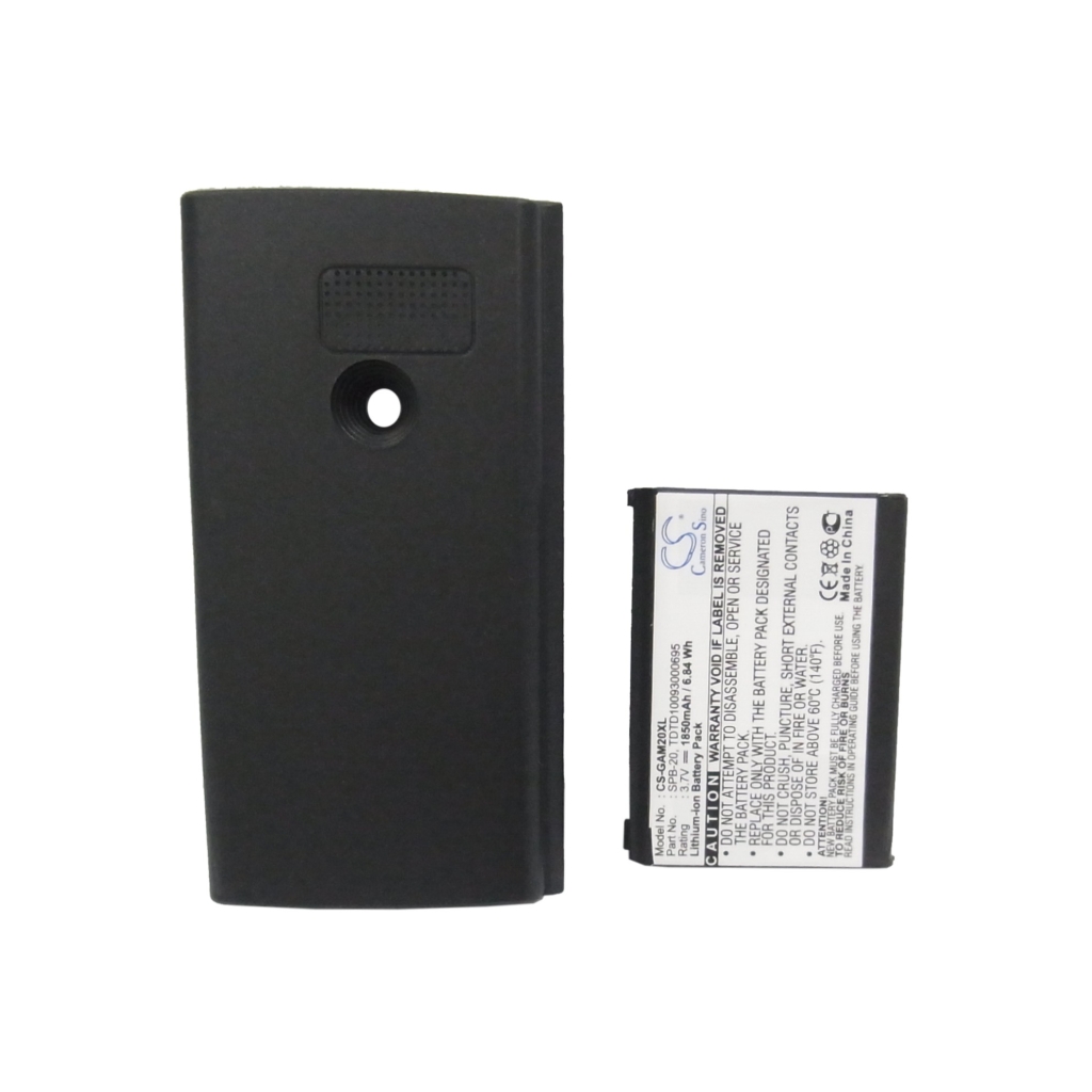 Batería del teléfono móvil Garmin-Asus nuvifone M20 US