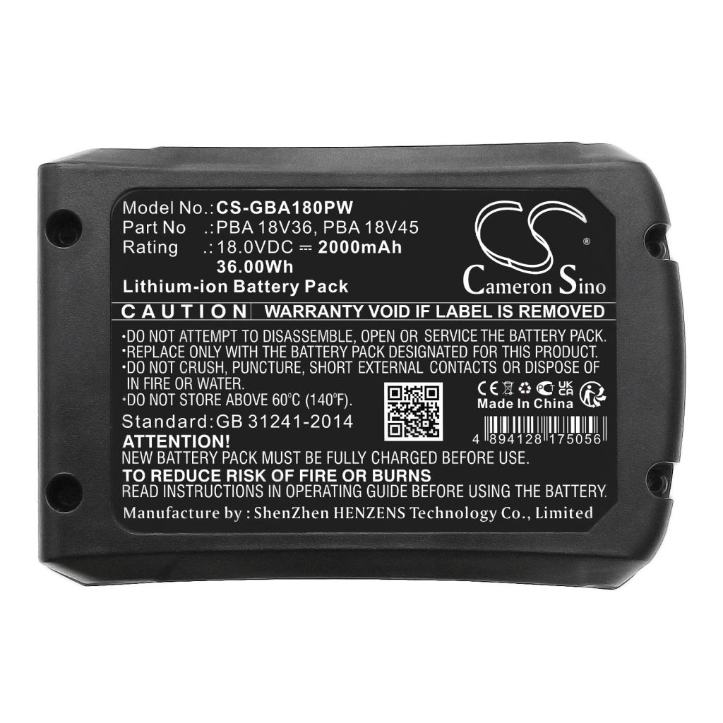 Batería para herramientas eléctricas Gardena PowerJet 18V P4A