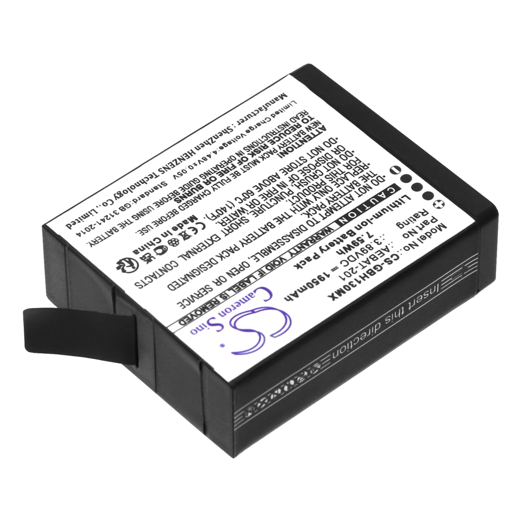 Batería de la cámara GoPro CS-GBH130MX