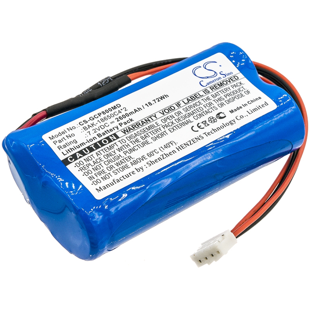 Baterías Sustituye BAK-18650C4*2