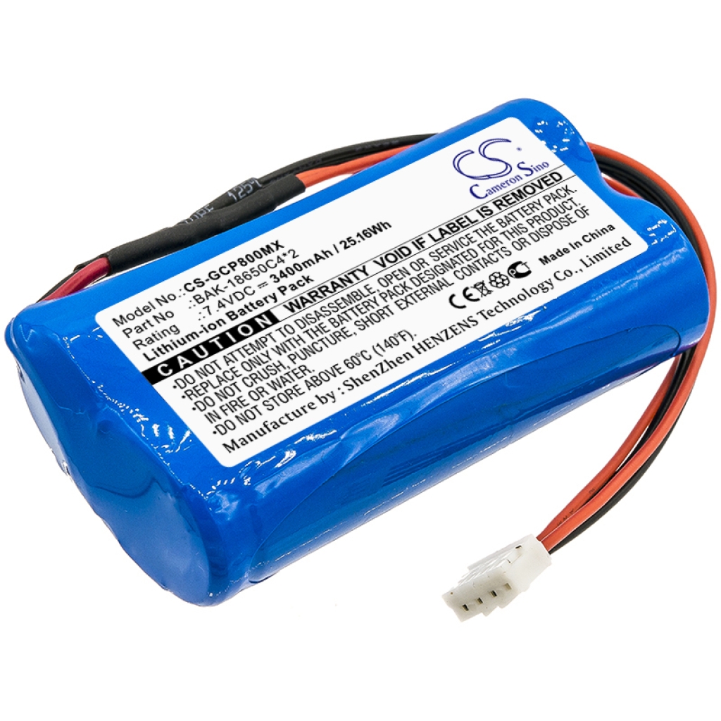 Baterías Sustituye BAK-18650C4*2
