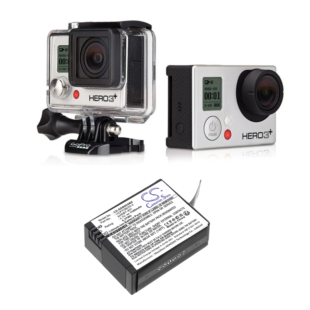 Batería de la cámara GoPro Hero3 Silver Edition