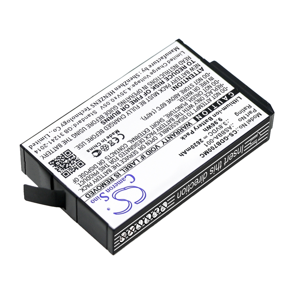 Batería de la cámara GoPro CS-GDB700MC