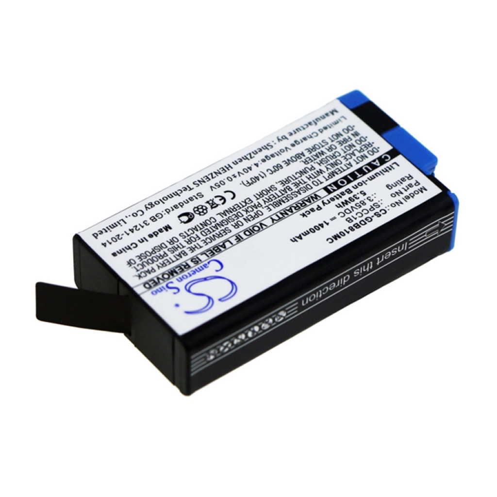 Batería de la cámara GoPro CS-GDB810MC