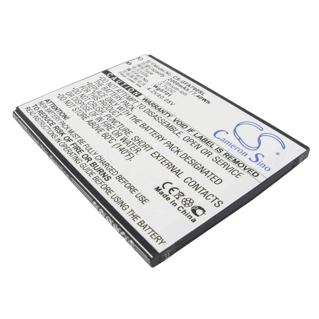 Batería del teléfono móvil GFive G9