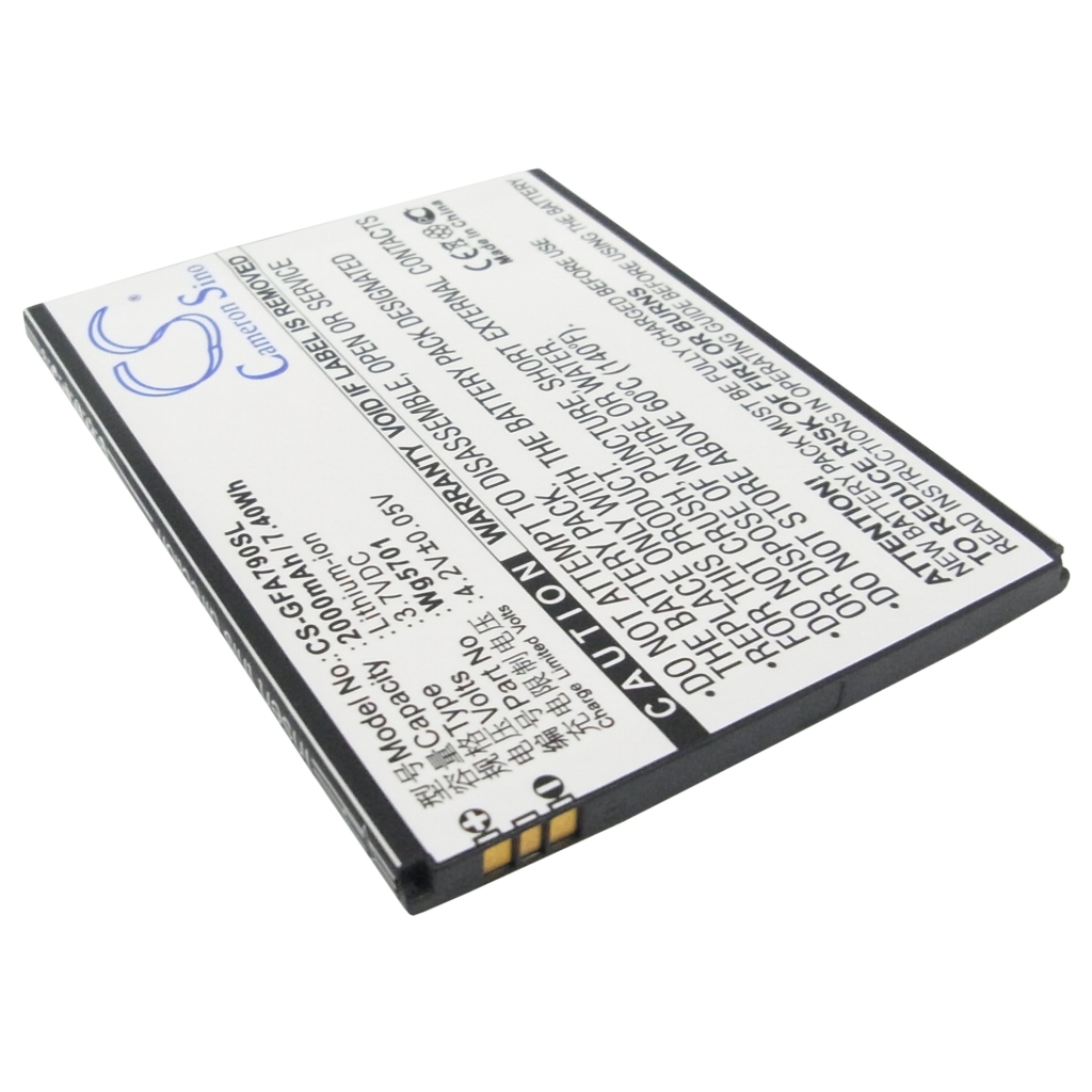 Batería del teléfono móvil GFive G9