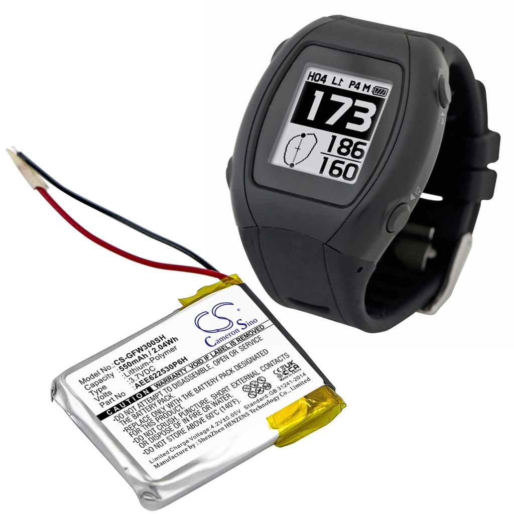 Batería Smartwatch Golf buddy CS-GFW300SH