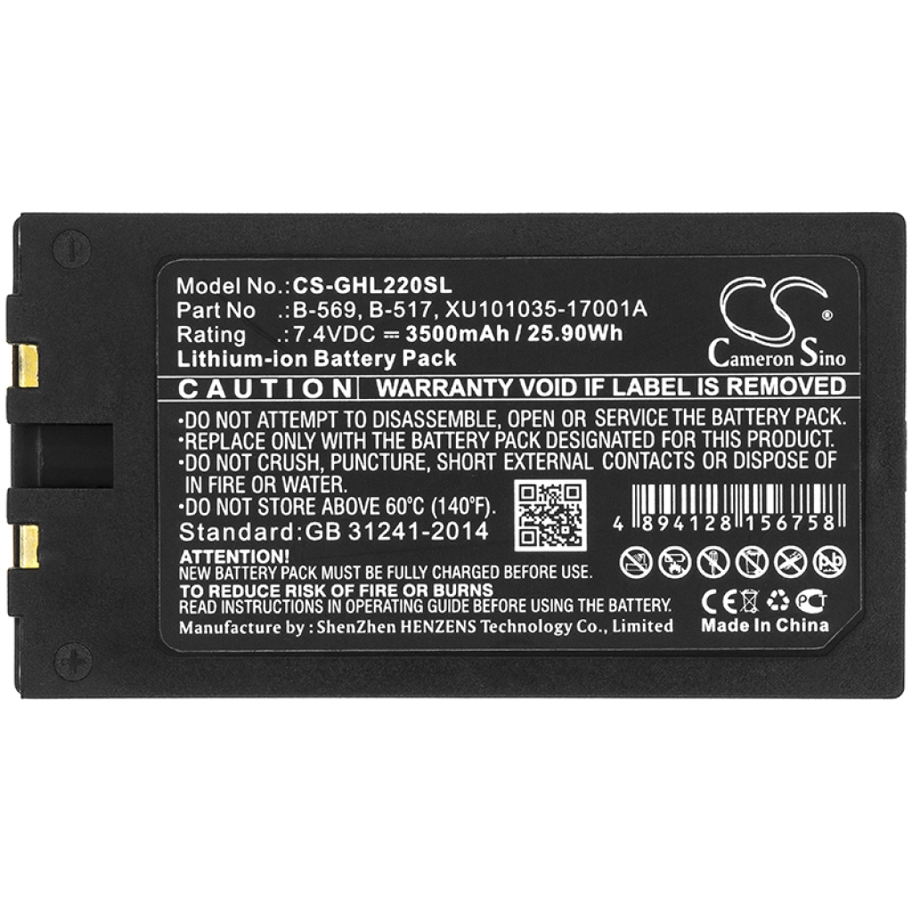 Batería para herramientas eléctricas Graphtec CS-GHL220SL