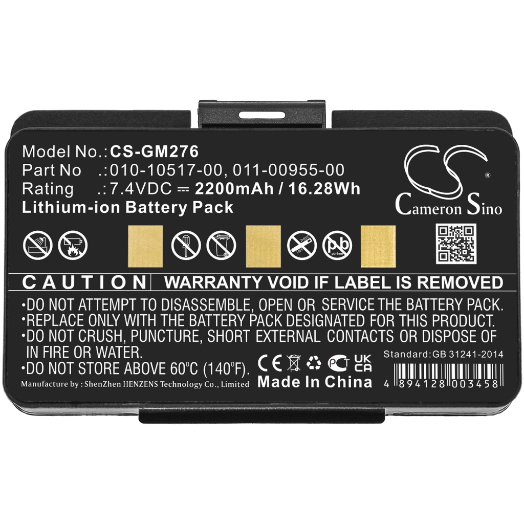 GPS, Batería del Navegador Garmin GPSMAP 276c