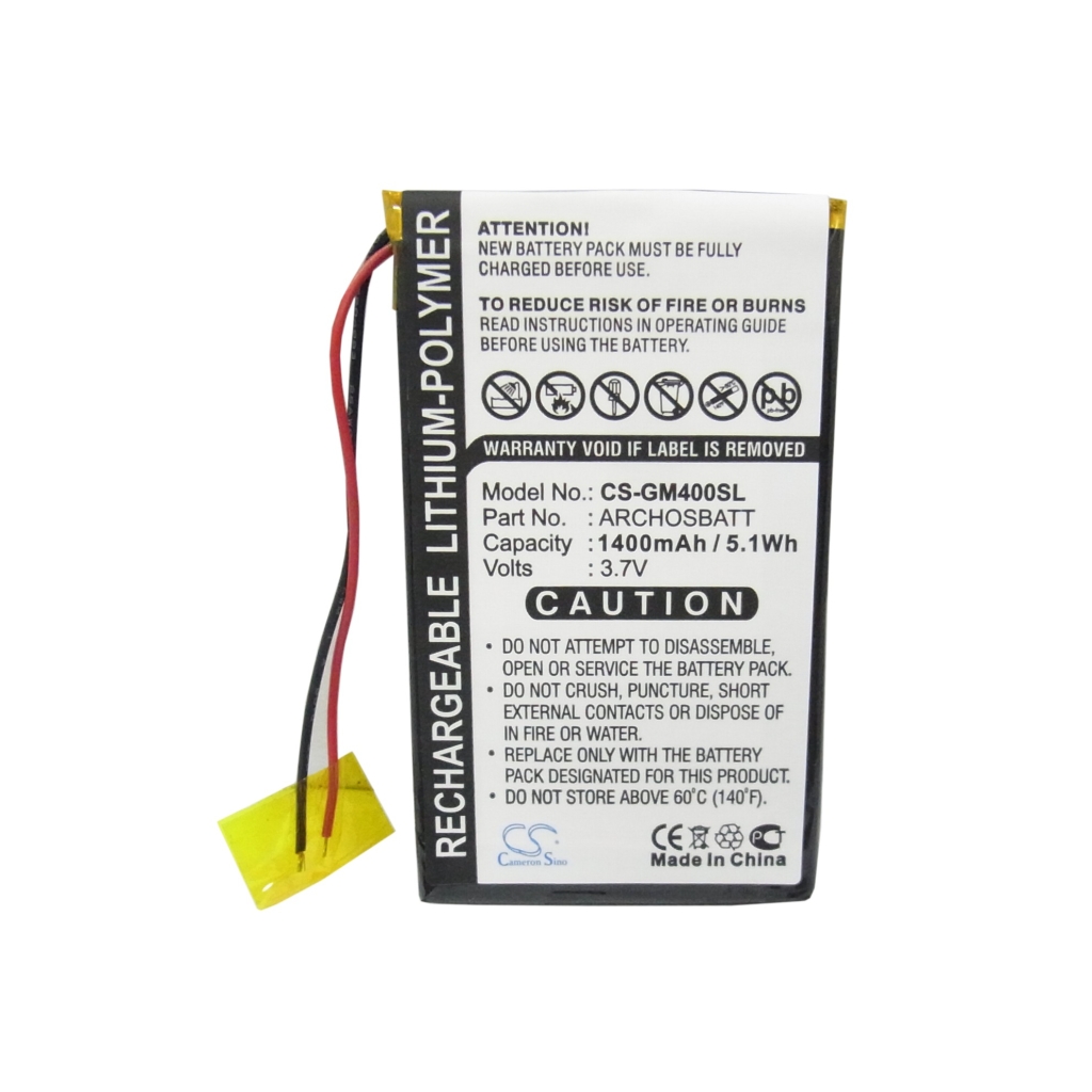 MP3, MP4, PMP Batería Archos CS-GM400SL