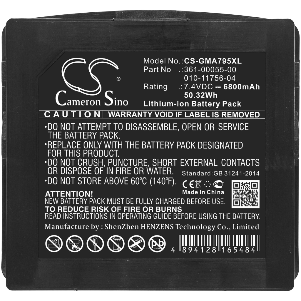 GPS, Batería del Navegador Garmin CS-GMA795XL