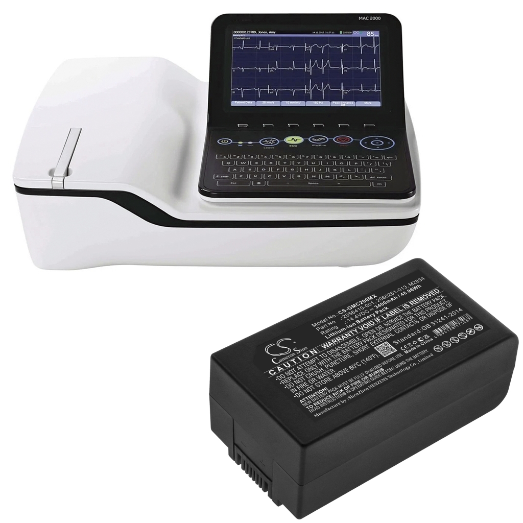 Batería Médica GE MAC 2000