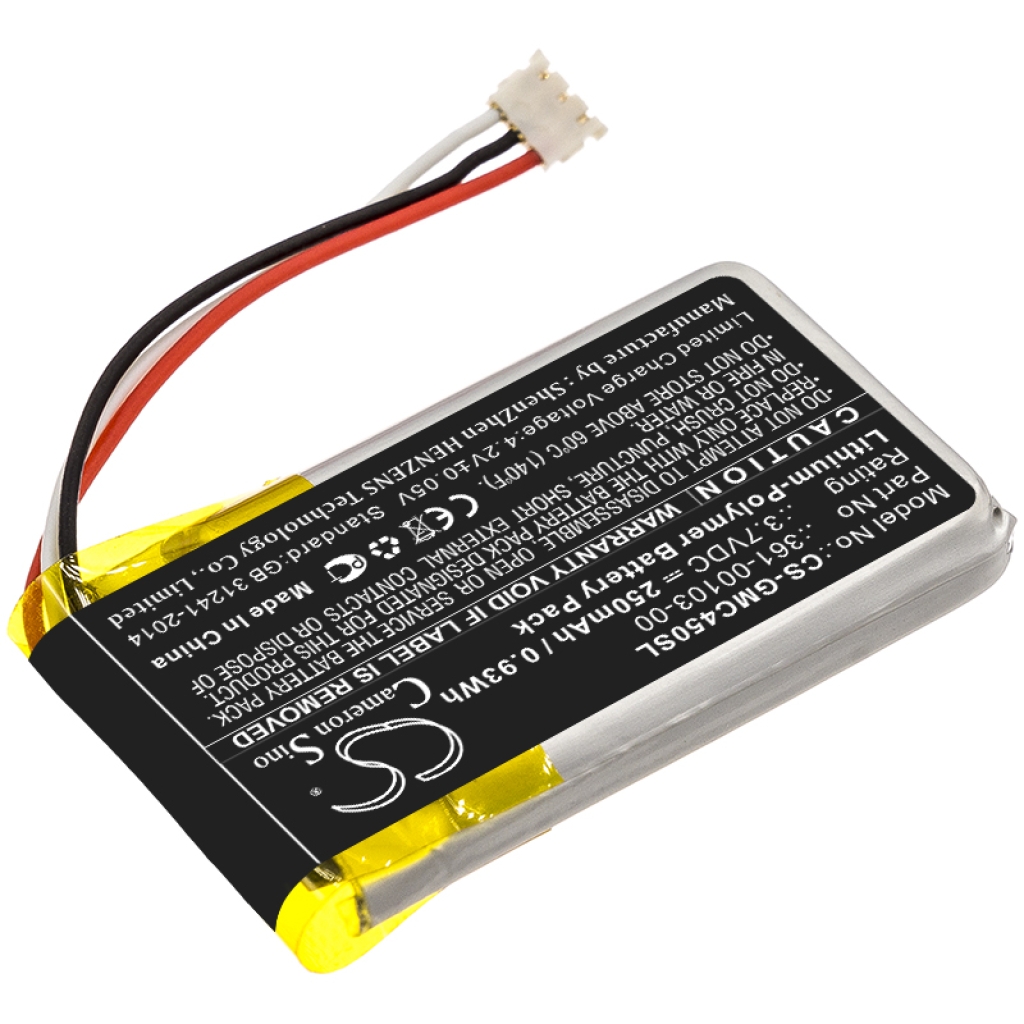 Batería de la cámara de seguridad del hogar Garmin CS-GMC450SL