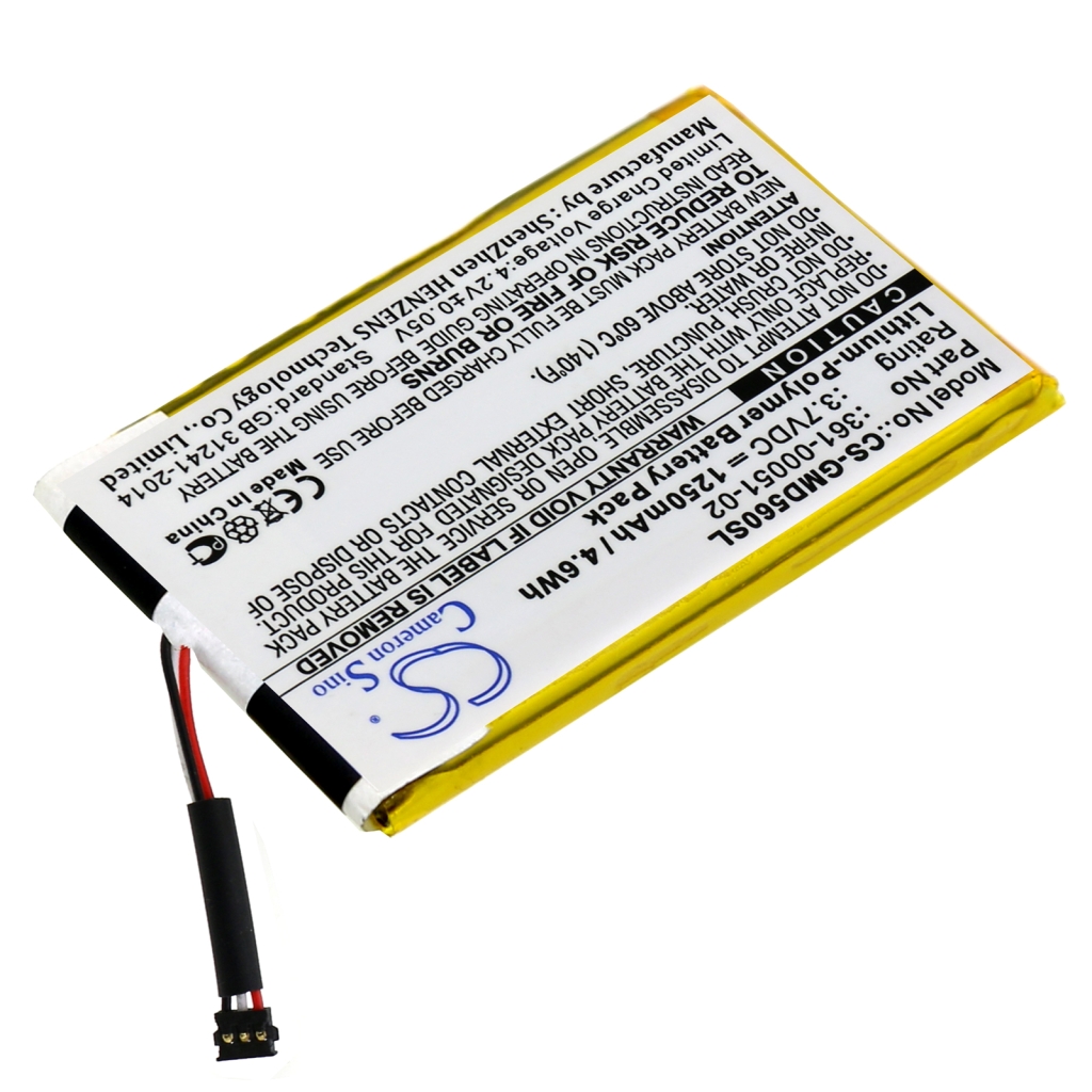 GPS, Batería del Navegador Garmin CS-GMD560SL