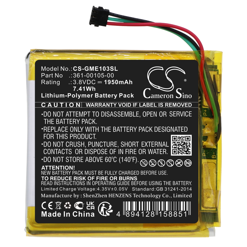GPS, Batería del Navegador Garmin CS-GME103SL