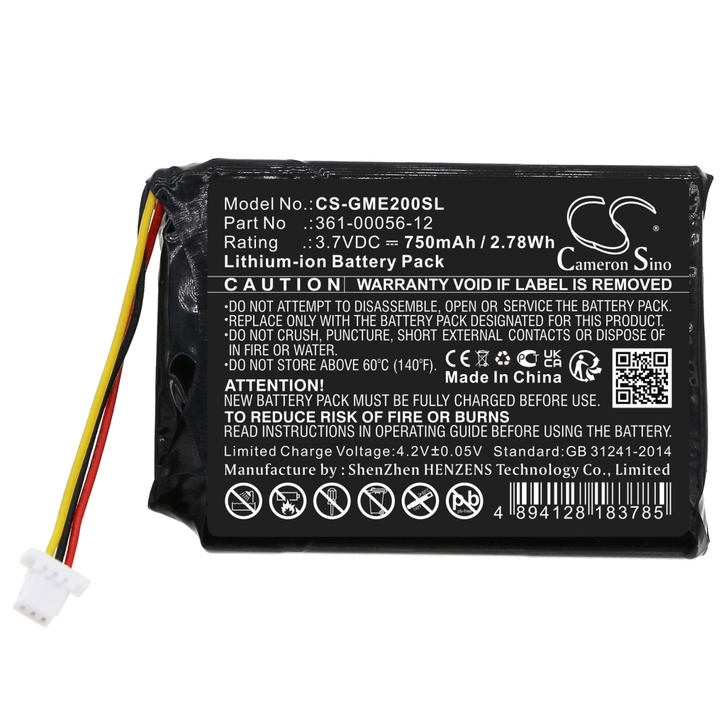 GPS, Batería del Navegador Garmin CS-GME200SL