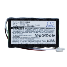 Reemplazo de batería compatible para GE 2023227-001,2023852-029,AMED2250,B11773,CSA24119...