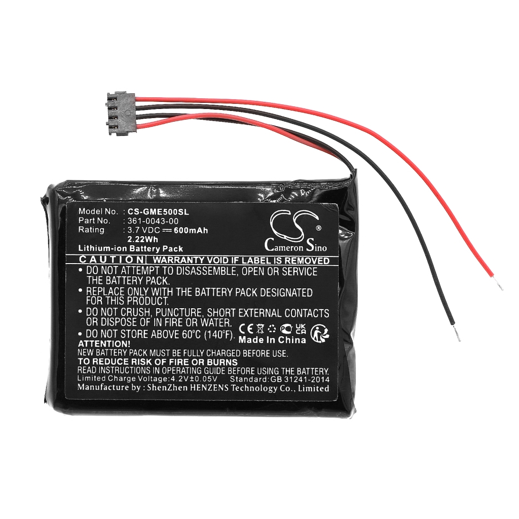 GPS, Batería del Navegador Garmin CS-GME500SL
