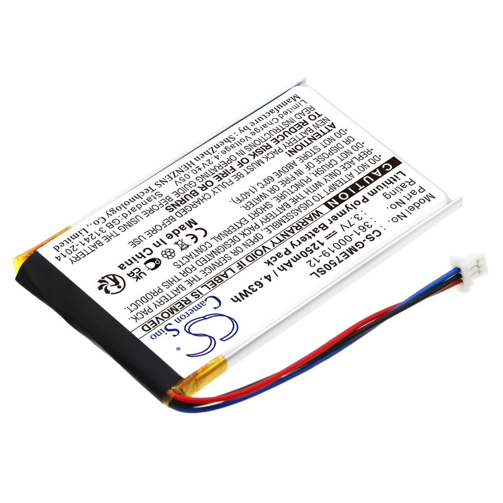 GPS, Batería del Navegador Garmin CS-GME750SL