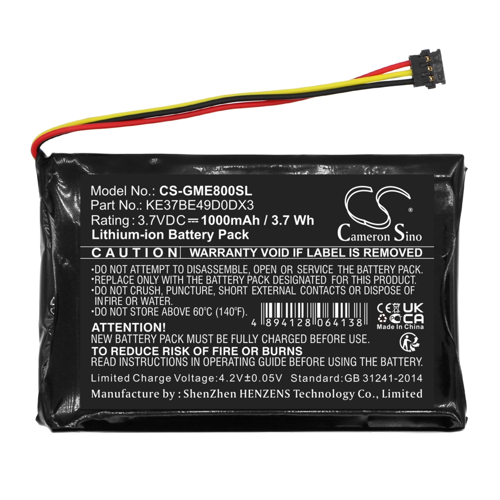 GPS, Batería del Navegador Garmin CS-GME800SL