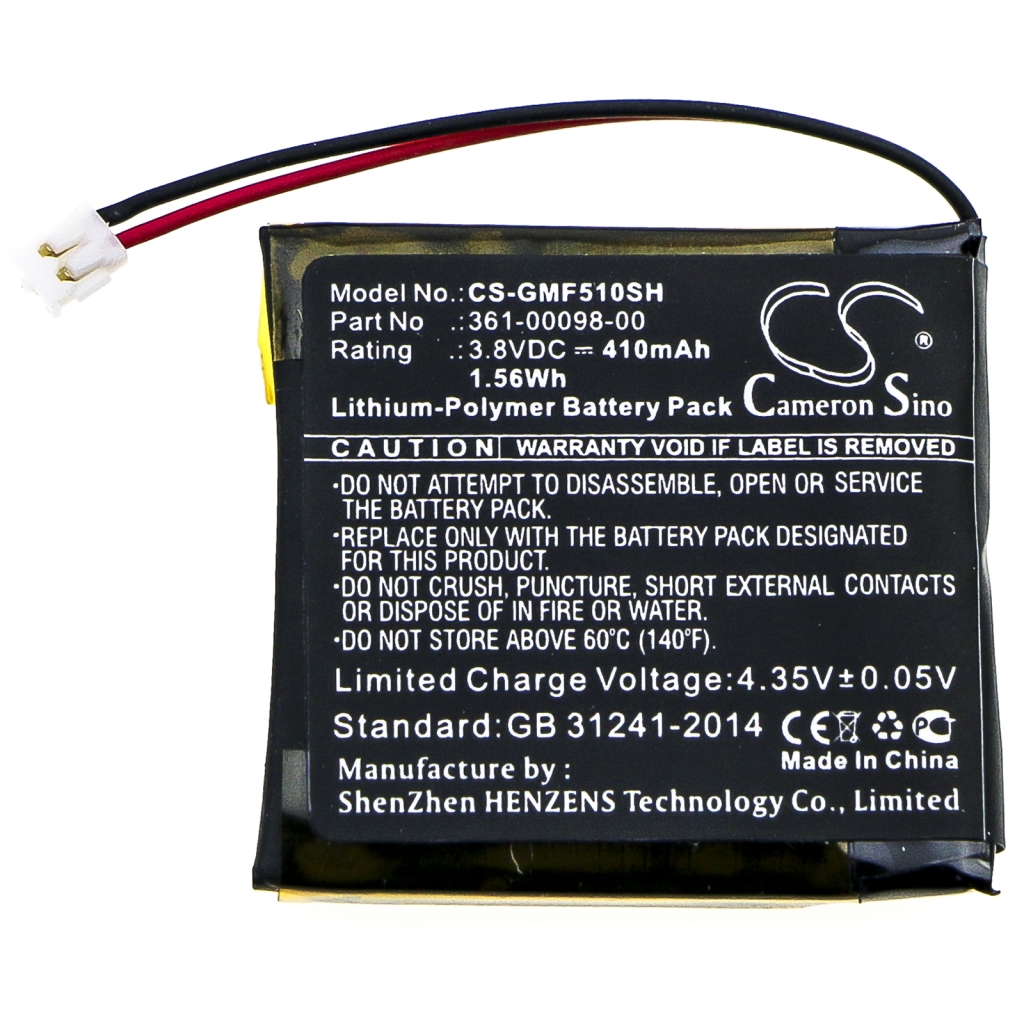 Batería Smartwatch Garmin CS-GMF510SH