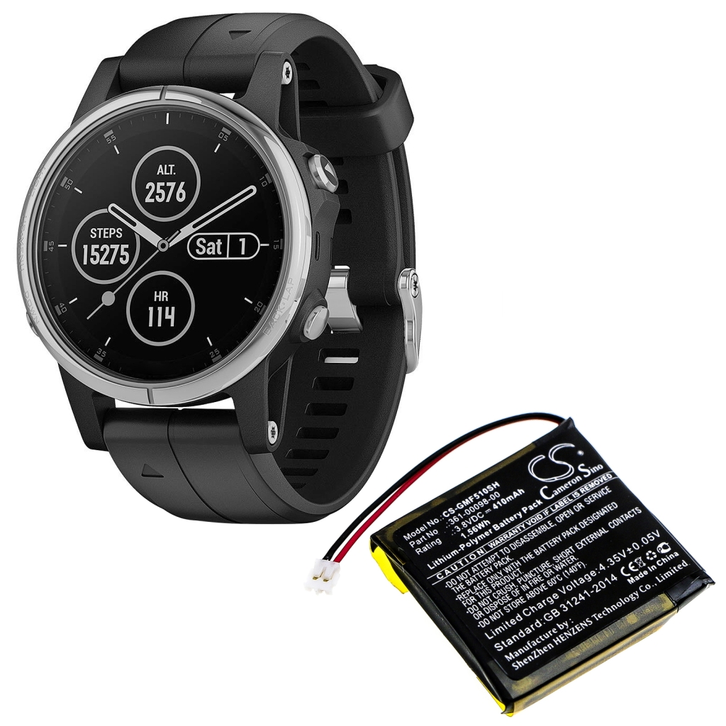 Batería Smartwatch Garmin CS-GMF510SH