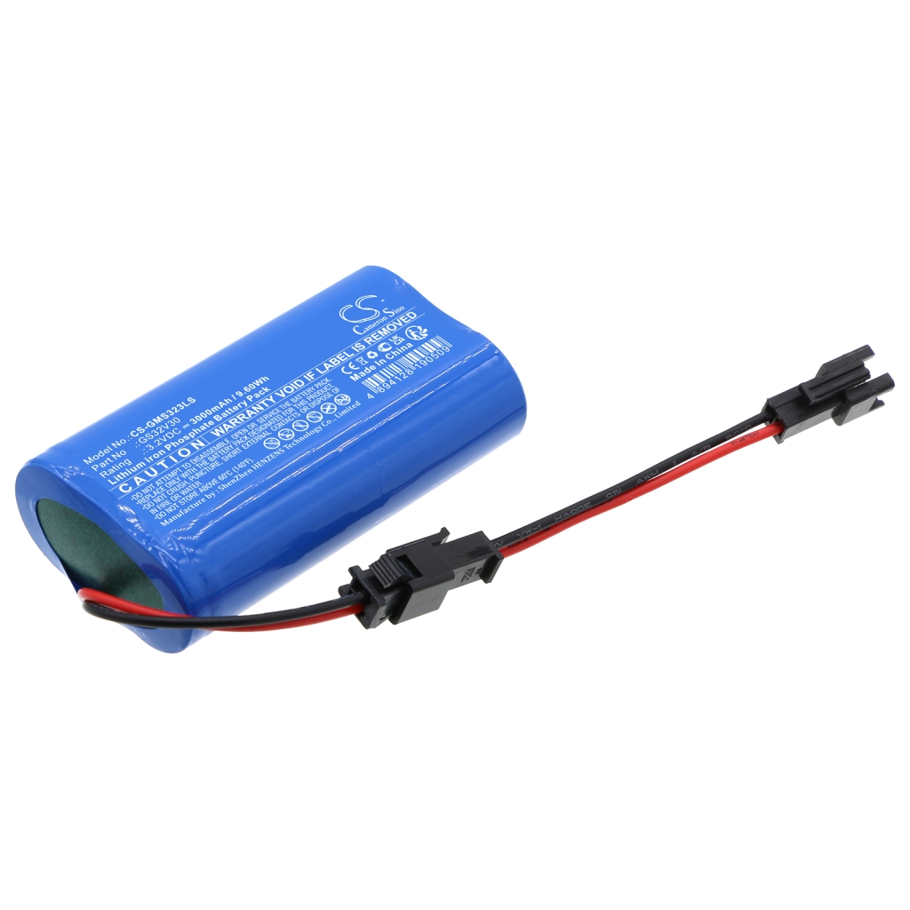 Batería del sistema de iluminación Gama sonic GS-97F-GE