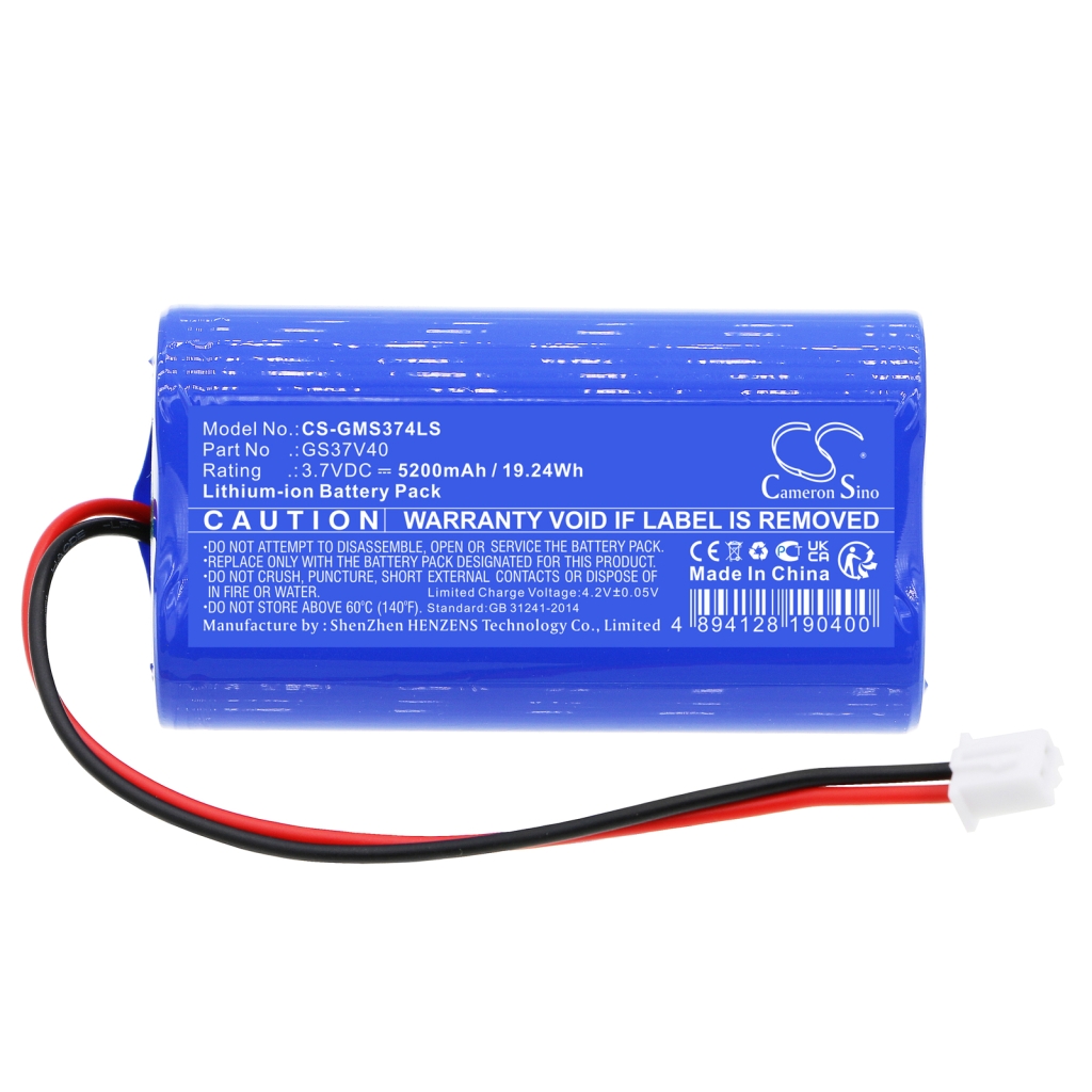 Batería del sistema de iluminación Gama sonic CS-GMS374LS