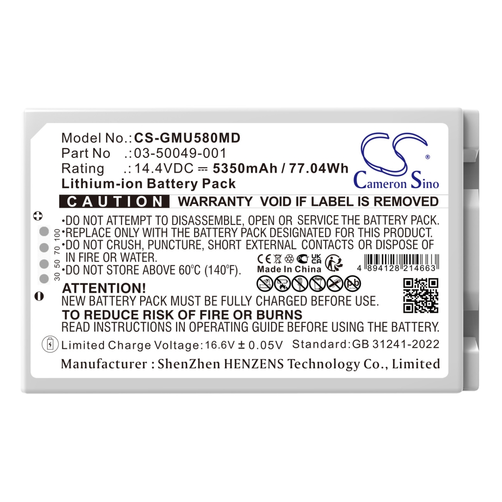 Batería Médica GE CS-GMU580MD