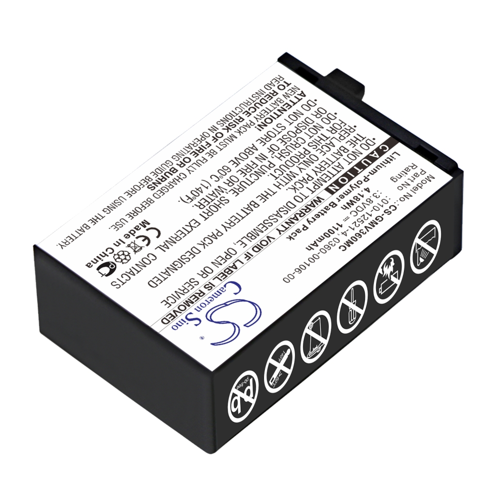 Batería de la cámara Garmin CS-GMV360MC