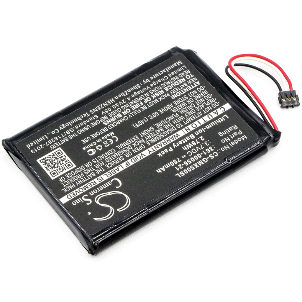 GPS, Batería del Navegador Garmin CS-GMX500SL