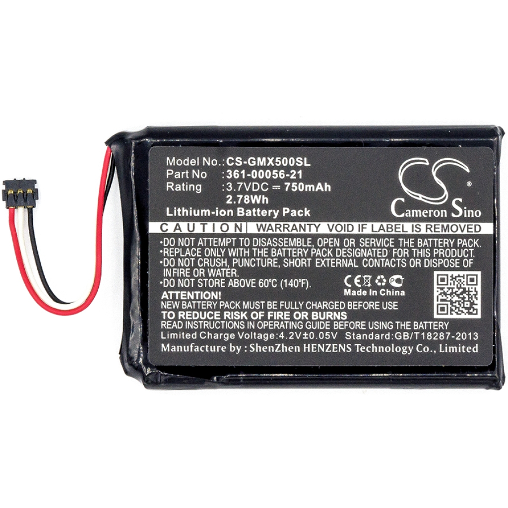 GPS, Batería del Navegador Garmin CS-GMX500SL