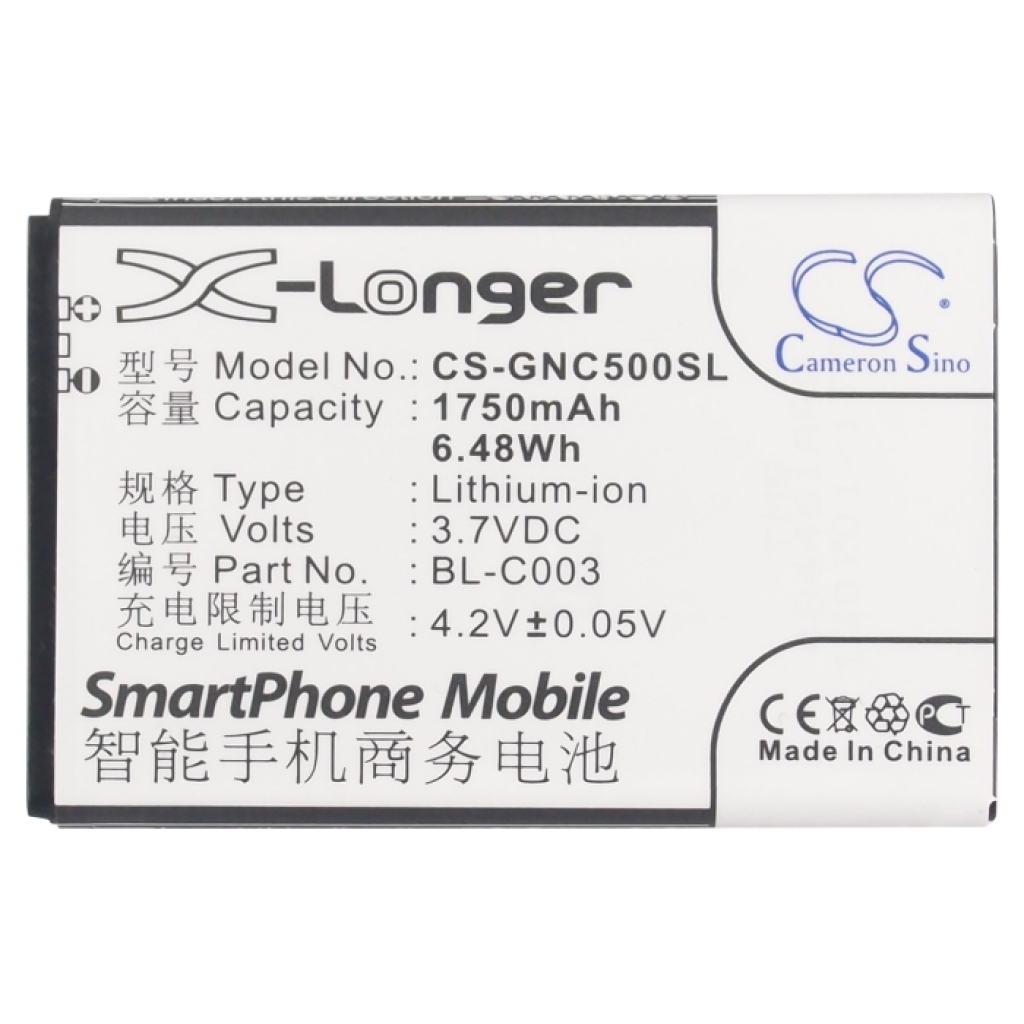 Batería del teléfono móvil GIONEE C600