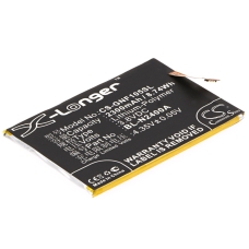 Reemplazo de batería compatible para Mobistel BL-N2400A