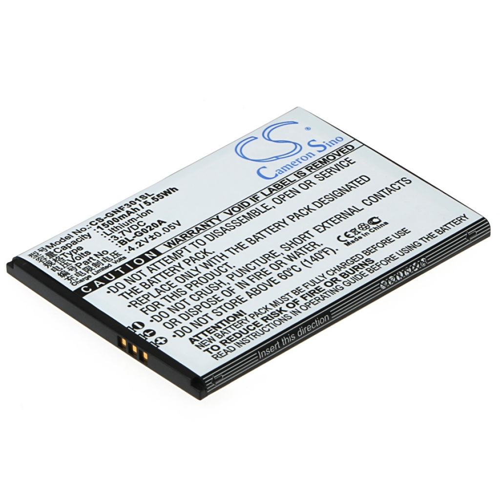 Batería del teléfono móvil GIONEE CS-GNF301SL