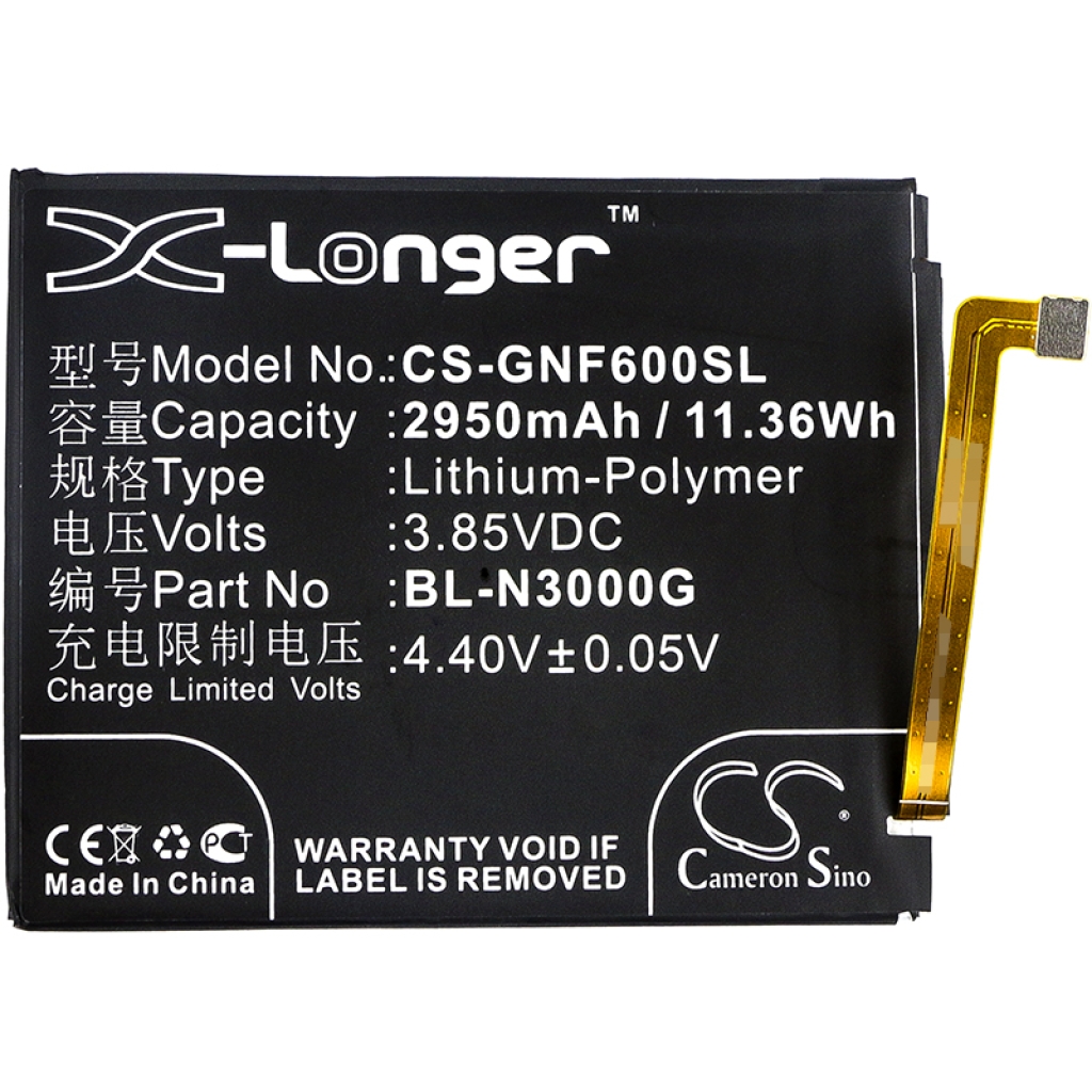 Batería del teléfono móvil GIONEE CS-GNF600SL