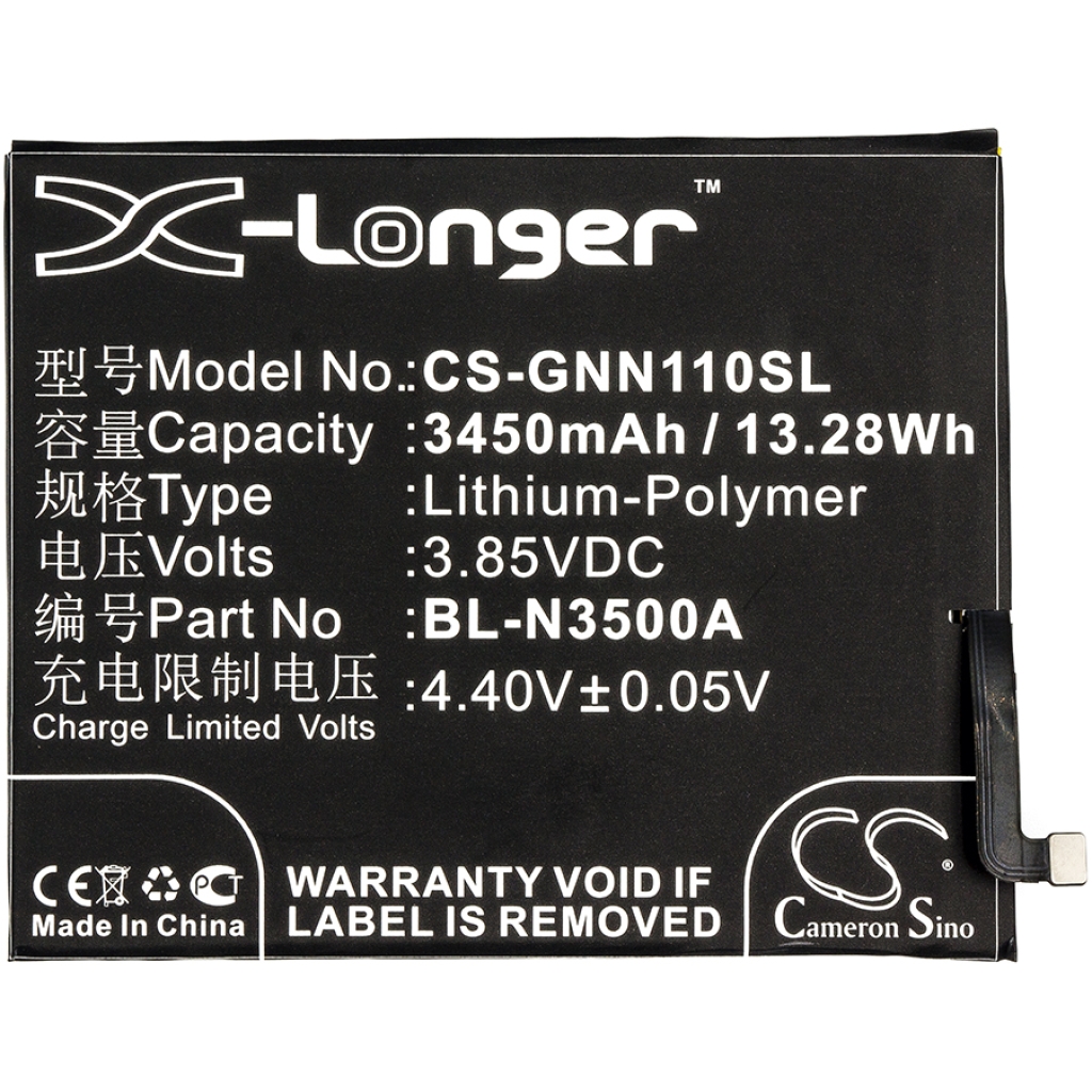 Batería del teléfono móvil GIONEE CS-GNN110SL