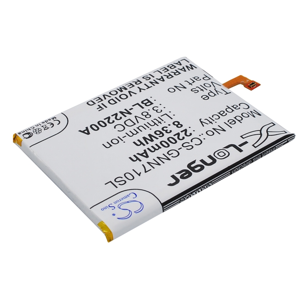 Batería del teléfono móvil GIONEE CS-GNN710SL