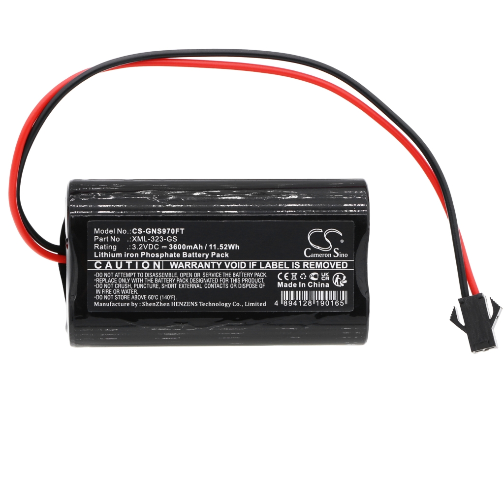 Batería del sistema de iluminación Gama sonic GS-97F-GE