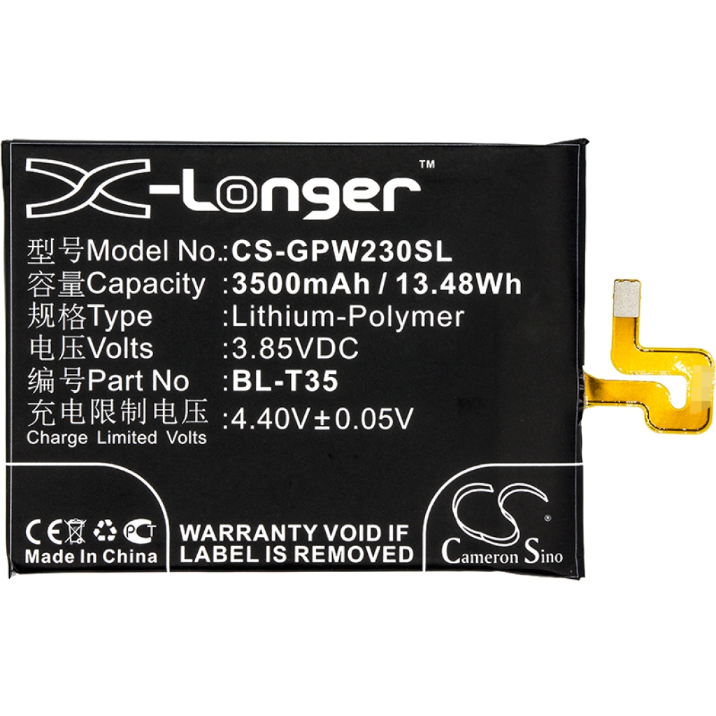 Batería del teléfono móvil Google G011C