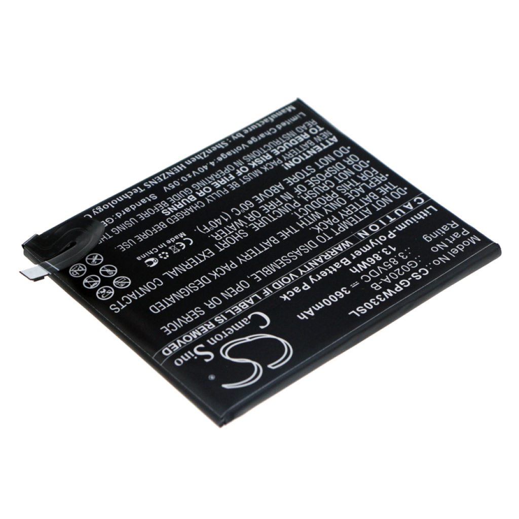 Batería del teléfono móvil Google CS-GPW330SL
